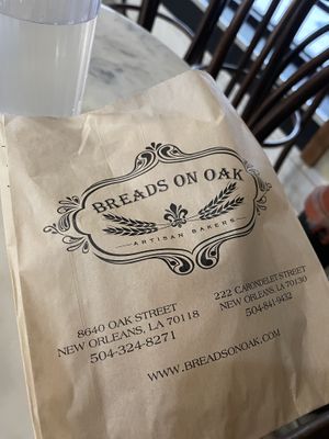   at Breads On Oak - Carondelet St in New Orleans