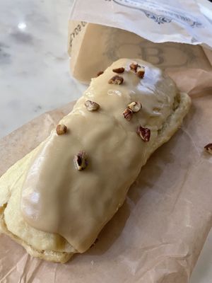 Praline Pecan Béclair  at Breads On Oak - Carondelet St in New Orleans