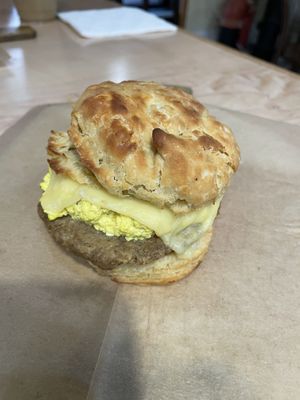 Biscuit tower  at Breads On Oak - Carondelet St in New Orleans