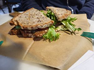Sandwich at Breads On Oak - Carondelet St in New Orleans