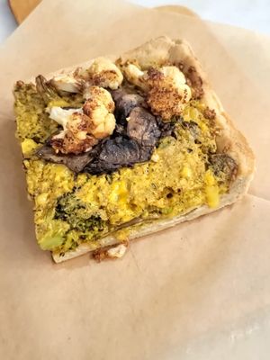 Roasted veggie quiche at Breads On Oak - Carondelet St in New Orleans