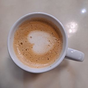 Cappuccino made with Oat Milk at Breads On Oak - Carondelet St in New Orleans