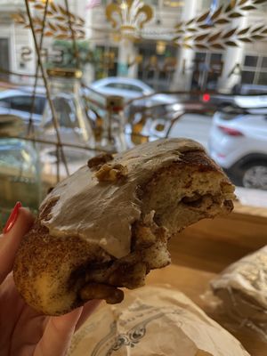 Cinnamon Roll w/Nuts  at Breads On Oak - Carondelet St in New Orleans