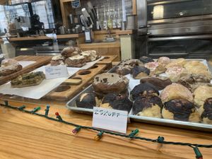 Bargain next day brioche pastries 3 for $3   at Breads On Oak - Carondelet St in New Orleans