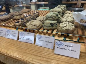 Plenty of pastries  at Breads On Oak - Carondelet St in New Orleans