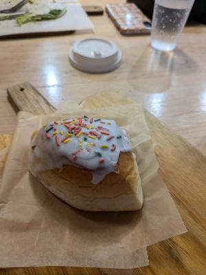 Funfetti brioche donut at Breads On Oak - Carondelet St in New Orleans