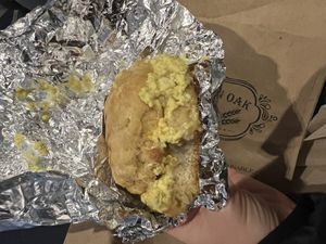 Tofu egg and cheese biscuit   at Breads On Oak - Carondelet St in New Orleans