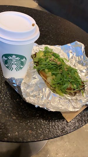 Avocado toast at Breads On Oak - Carondelet St in New Orleans