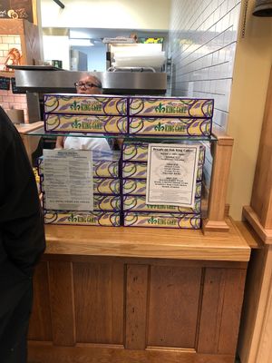 King Cakes!! at Breads On Oak - Carondelet St in New Orleans