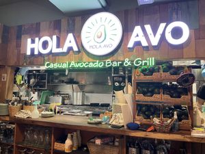 Kitchen is behind at Hola Avo - 홀라아보 in Seoul