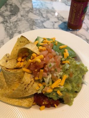 Burrito bowl. Cheese and sour cream can be subtracted.  at Hola Avo - 홀라아보 in Seoul