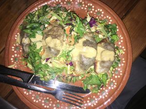 Vegan Dumplings OMG SO GOOD at Yasmina's Itzalanyasayan in San Francisco