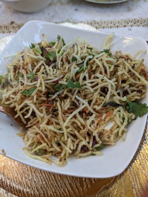 Crispy pad thai at Yasmina's Itzalanyasayan in San Francisco