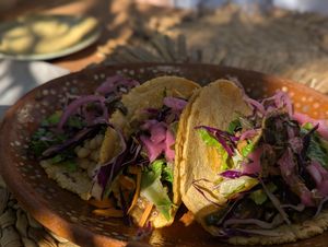 Tacos at Yasmina's Itzalanyasayan in San Francisco