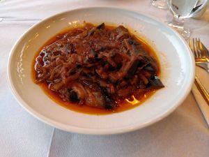 Aubergine Imam at Vakhos Taverna - Βάκχος Ταβέρνα in Delphi