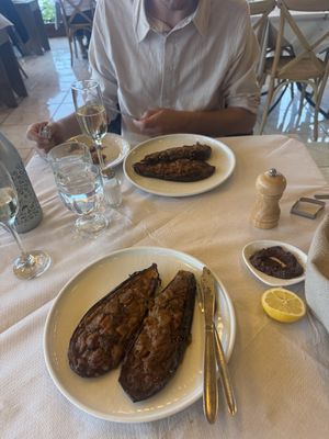 Stuffed eggplantt  at Vakhos Taverna - Βάκχος Ταβέρνα in Delphi