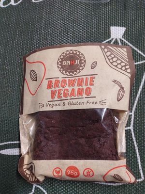 Brownie at Bahji Bakery Rosales in Bogota