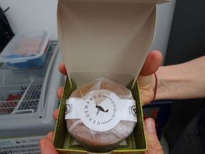 fermented, aged raw vegan cheese at Verde Mango in Bogota