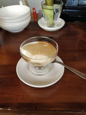 Soy cream at Fujikin - フジキン in Tokyo