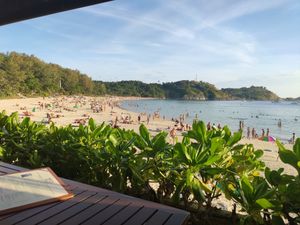 View from the seating at Rock Salt in Phuket