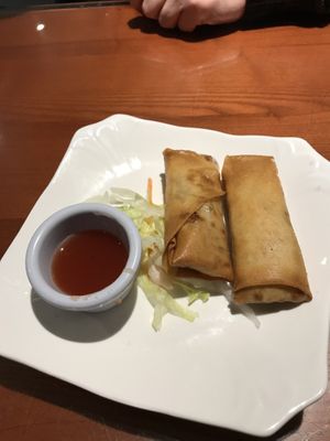 Spring rolls  at M&L Chinese in Dublin