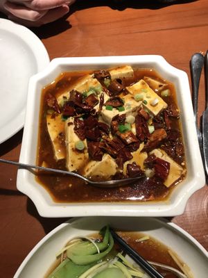 Again the braised tofu   at M&L Chinese in Dublin