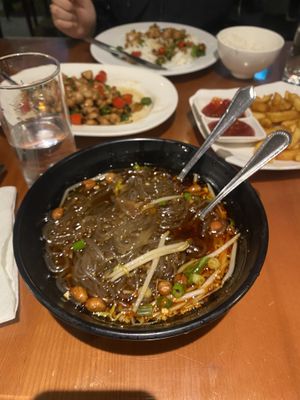 Spicy peanut noodles 😘🥰  at M&L Chinese in Dublin