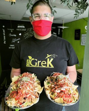 Vegan Dish at Antojitos Veganos in Bayamon