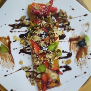 vegan lunch at Antojitos Veganos in Bayamon