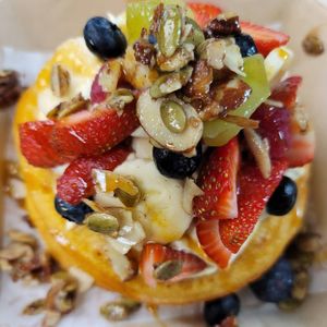 vegan dessert at Antojitos Veganos in Bayamon