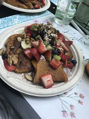 French toast  at Antojitos Veganos in Bayamon