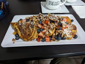 Tostados francesas at Antojitos Veganos in Bayamon