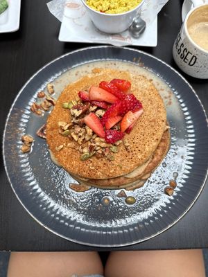 Tres leche pancakes   at Antojitos Veganos in Bayamon