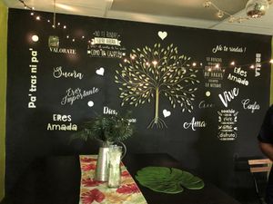 Nicely decorated at Antojitos Veganos in Bayamon