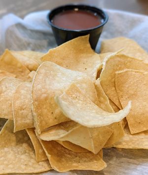 Chips and salsa at MIA - TGI Friday's - North Terminal in Miami