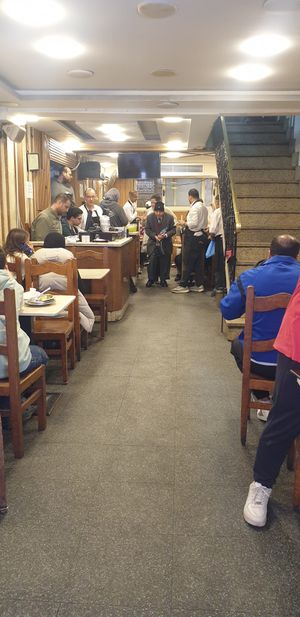 Inside at Mohamed Ahmed in Alexandria