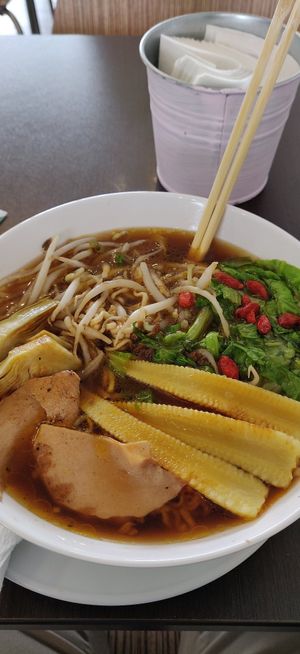 😋😋 at Moko Veggie Café - Alvalade in Lisbon