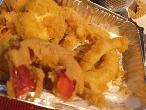 Veggie tempura at Oshima Sushi in Sioux Falls