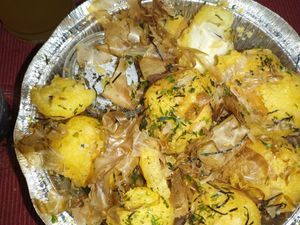 Agedashi tofu at Oshima Sushi in Sioux Falls