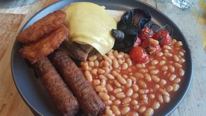 Full vegan 😋 at Farmhouse in Harrogate