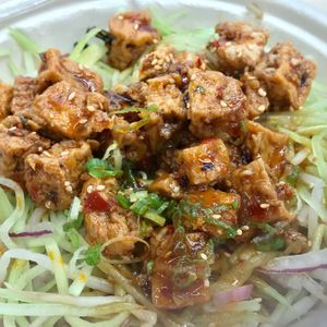 Spicy Tofu Bowl at MDW - Arami - TA in Chicago