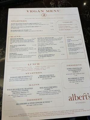   at Alberts Standish in Wigan