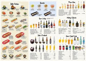 Chatswood menu 2  at Ramen Zundo in Chatswood