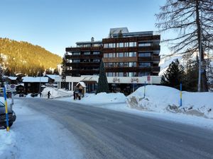 Exterior at Kulm Hotel in Arosa
