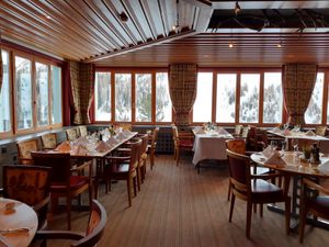 Taverne at Kulm Hotel in Arosa