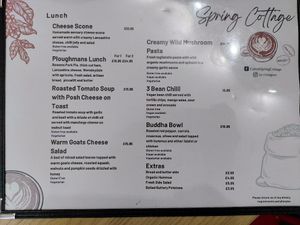  at Cafe at Spring Cottage in Bolton