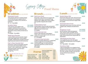  at Cafe at Spring Cottage in Bolton