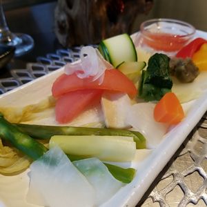 Special menu at Vegetable Dishes OKI @ IMU Hotel in Kyoto