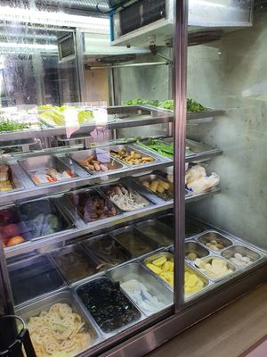 Mala Hot pot ingredients ~ Circuit Breaker Period Phase 2 at Zi Zai Vegetarian 自在齋 - Tampines in East Singapore