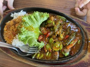 Petai!! I love it!  at Zi Zai Vegetarian 自在齋 - Tampines in East Singapore